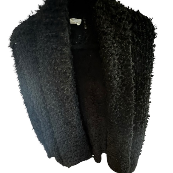 Akemi and Kin Cozy Black Textured Cardigan - Picture 2 of 6